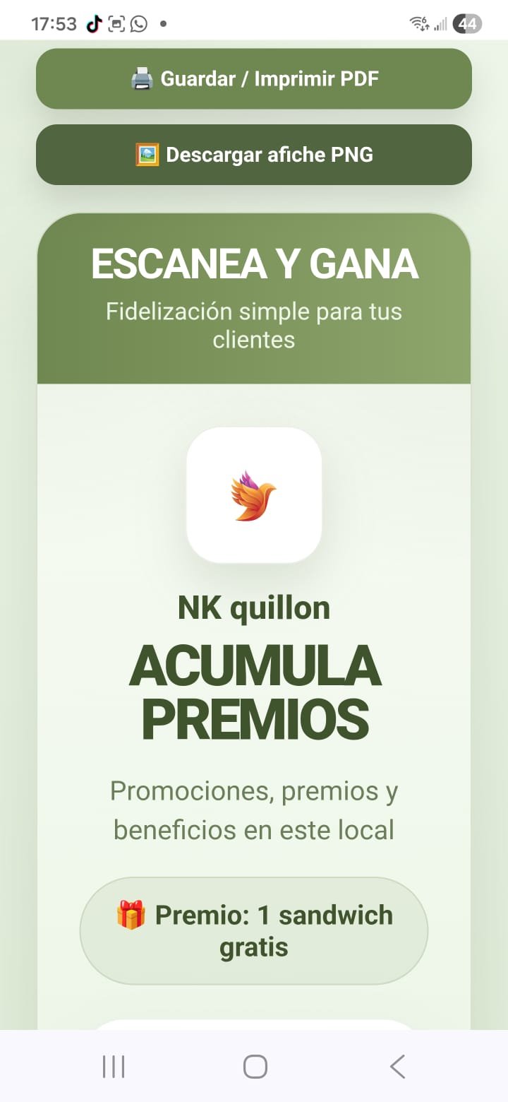 Afiche listo para imprimir